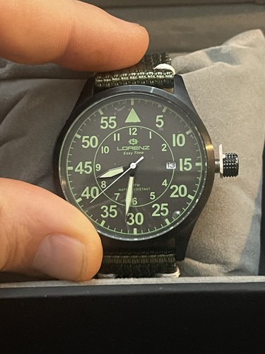 Orologio lorenz verde militare - lorenz,