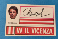 Figurina FUORI RACCOLTA PANINI 1971 1972 CINESINHO W IL VICENZA nuova da bustina