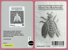 ITALIA 2025  MADE IN ITALY Mastro Raphael dal 1967   TESSERA FILATELICA