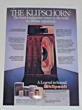 Poster audiofilo Klipschorn