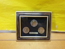 Quadro Rep. San Marino 500/200 Lire Certificato Garanzia Monete Originali FDC