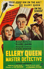 Ellery Queen Master Detective DVD - Ralph Bellamy dir. Neumann Mystery Film 1940