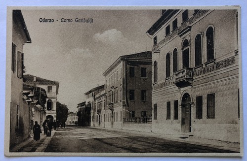 Cartolina oderzo corso - oderzo,