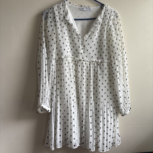 Zara mini abito - , plissettato