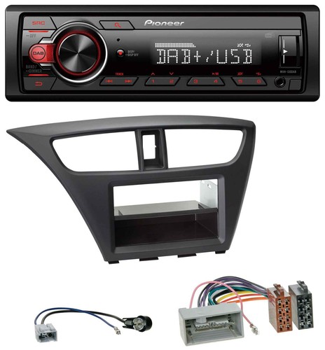 Pioneer mp3 1din - dab, aux