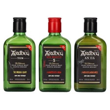 Ardbeg The Three MONSTERS OF SMOKE 46,7% Vol. 3x0,2l in confezione regalo