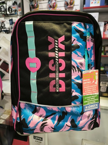 Trolley scuola disix con - scuola,