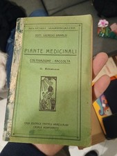 RARO 1918 PIANTE MEDICINALI -