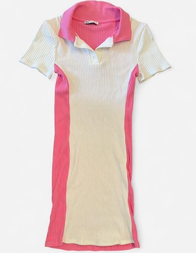 Polo donna zara rosa - zara,