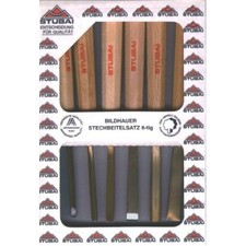 Confezione 6 sgorbie Stubai