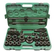 CHIAVI A BUSSOLA ESAGONALI 3/4" E 1" 26 PZ CAMION TRATTORI CON CRICCHETTO 