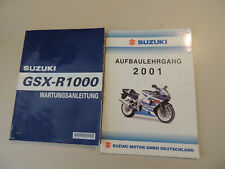 SUZUKI GSX R 1000 K1 2001 Wartung Reparatur anleitung Werkstatthandbuch