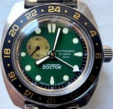 Vostok Amfibia Automatic  17099B GMT  / Vostok Amphibia 17099B GMT