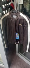 giacca moto bieffe in pelle donna in promo  colori marrone o nero taglia S/M