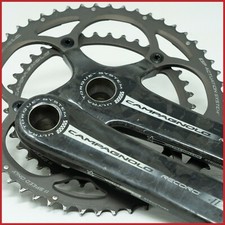 CAMPAGNOLO RECORD CARBON 172.5 53/39 GUARNITURA 11s VELOCITÀ ULTRA COPPIA OLD DOUBLE