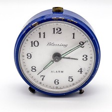 Sveglia Vintage Meccanica Da Tavolo A Carica Manuale - Germania Ovest #U101