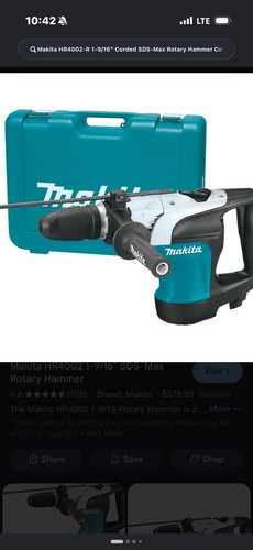 Makita hr4002 16 corded - hr4002-r, 1-9/16"