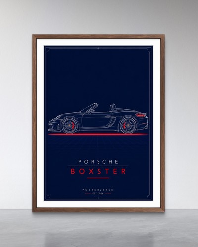 Porsche boxster blueprint - porsche,