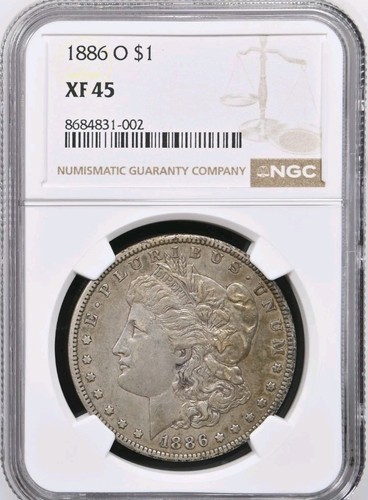 1886 dollaro morgan ngc - 1886-o,