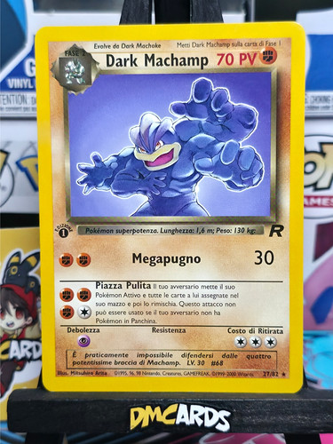 Pokemon dark machamp 82 - pokemon,