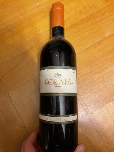 Vino rosso solaia antinori - solaia,