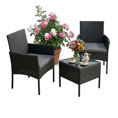 Set salotto balcone rattan - balcone,