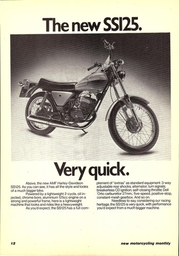 Original 1976 advert - original, for