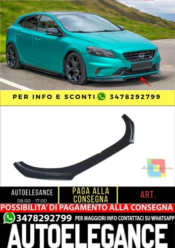 Splitter nero lucido - nero,
