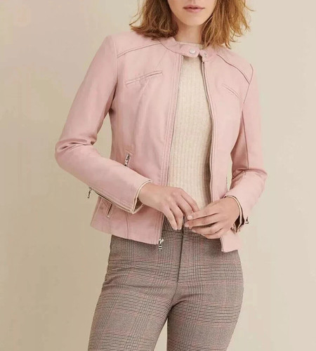 Giacca donna elegante rosa