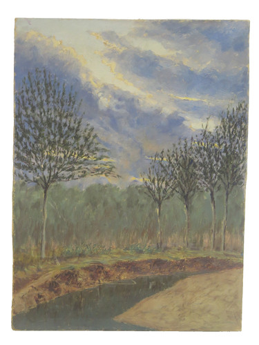 Quadro olio vintage - olio,