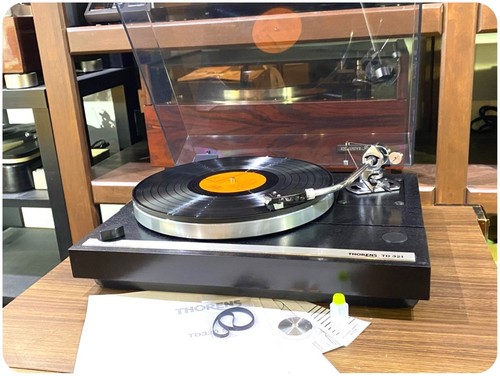 Giradischi thorens 321 con - giradischi,