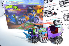 TARTARUGHE NINJA TURTLE 1991 SHREDDERMOBIL CON SCATOLA PLAYMATES 1991 VINTAGE