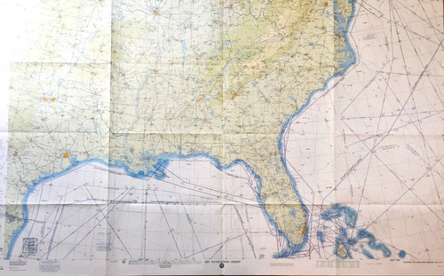 Mappa tabella navigazione jet