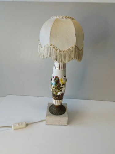 Vecchia lampada tavolo in - vecchia,