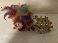 Carretto Antico Tradizionale Siciliano Artigianale in legno Vintage.Arte folclor