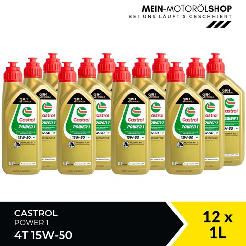 Castrol power 15w 50 12x1 - castrol, 1
