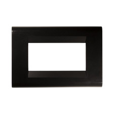 Placca TL 3 Posti Nero
