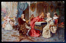 CARTOLINA SCACCO MATTO AUGUSTO