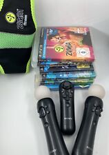 PlayStation 3 e 4 - 2 x Move Motion Controller + Fotocamera + Giochi PS3 Twin SET