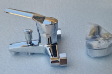 Miscelatore esterno vasca doccia, con accessori, cromato