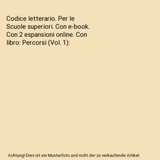 Codice letterario. Per le