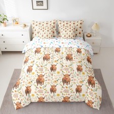 Highland Cow Comforter Set