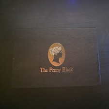 "WORLD'S FIRST POSTAGE STAMP ~