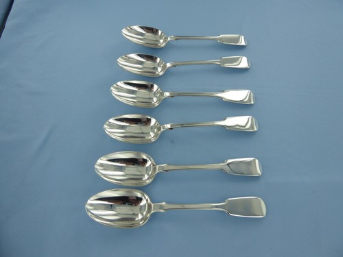 Antico set sei - di, cucchiaini