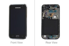 Schermo LCD e digitalizzatore originale Samsung Galaxy S Plus i9001 nero - GH97-12371A