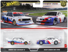 Hot Wheels Premium 2-Pack BMW 320 E21 GRUPPO 5+2001 M3 E46 GTR CAR CULTURE