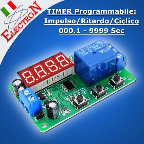 Timer 12v temporizzatore - temporizzatore, /