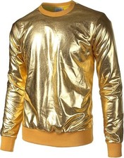 Maglia maglietta color oro