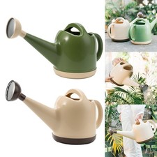 Annaffiatoio in plastica giallo latte largo 4L soffione doccia delicato e unifor