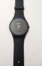 Swatch Skin - SS09B100 - Caricia negra  (cassa 34,0 mm) - Leggermente USATO -